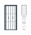 Reja Abatible para Puerta MOD. 5