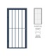 Reja Abatible para Puerta MOD. 6