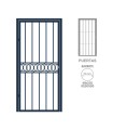 Reja Abatible para Puerta MOD. 7