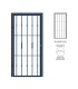 Reja Abatible para Puerta MOD. 8