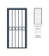 Reja Abatible para Puerta MOD. 3