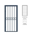 Reja Abatible para Puerta MOD. 3